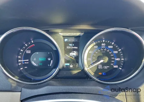 2013 Hyundai Sonata Hybrid from USA, damaged, VIN KMHEC4A46DA098923